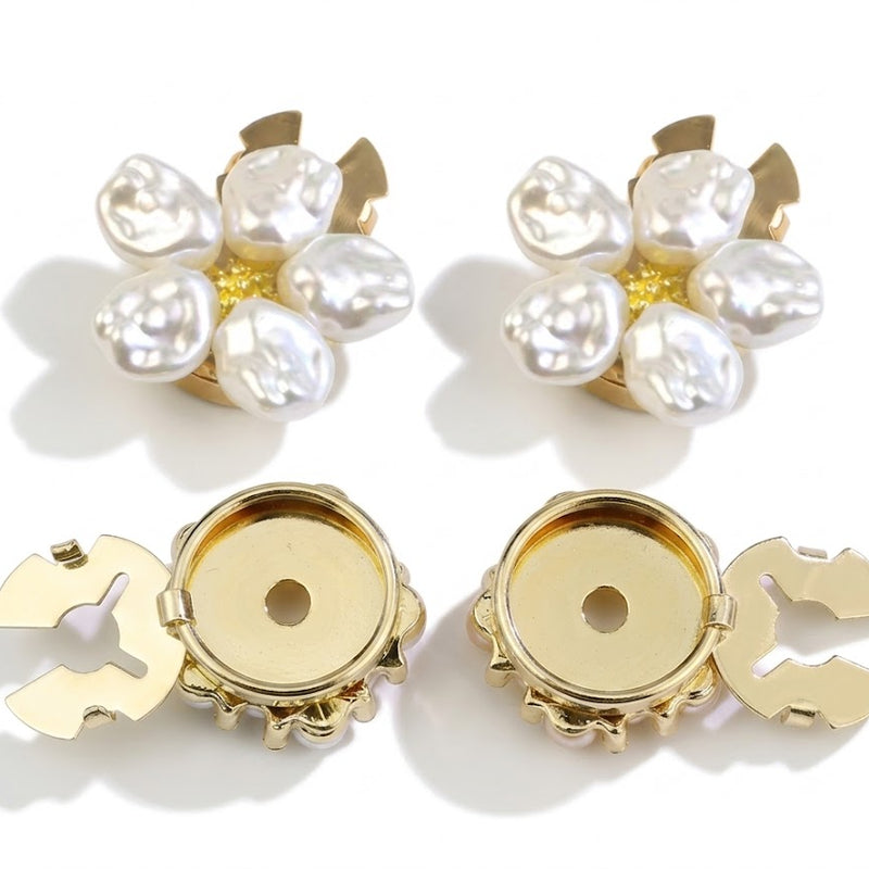 Cubre botones de perlas
