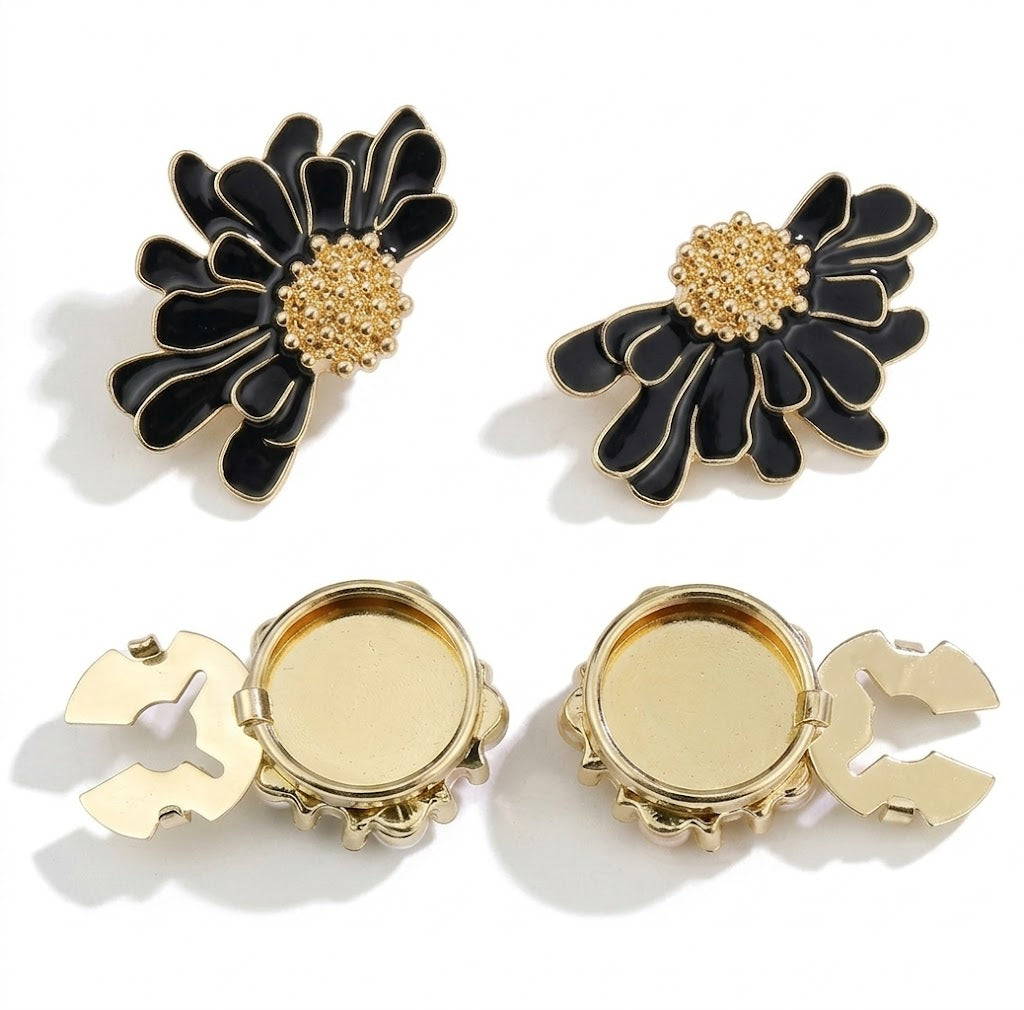 Cubre botones con Diseño de Margarita Retro