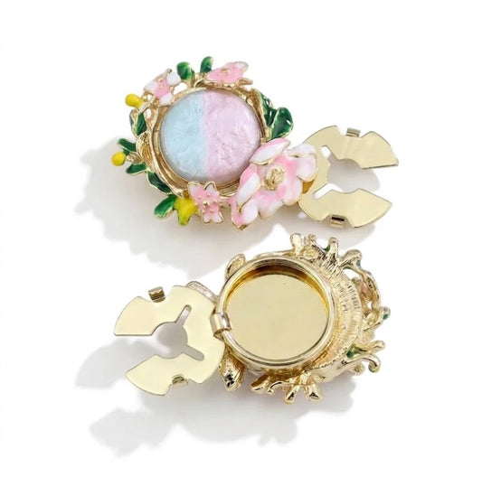 Cubrebotones de Tulipán Esmaltado